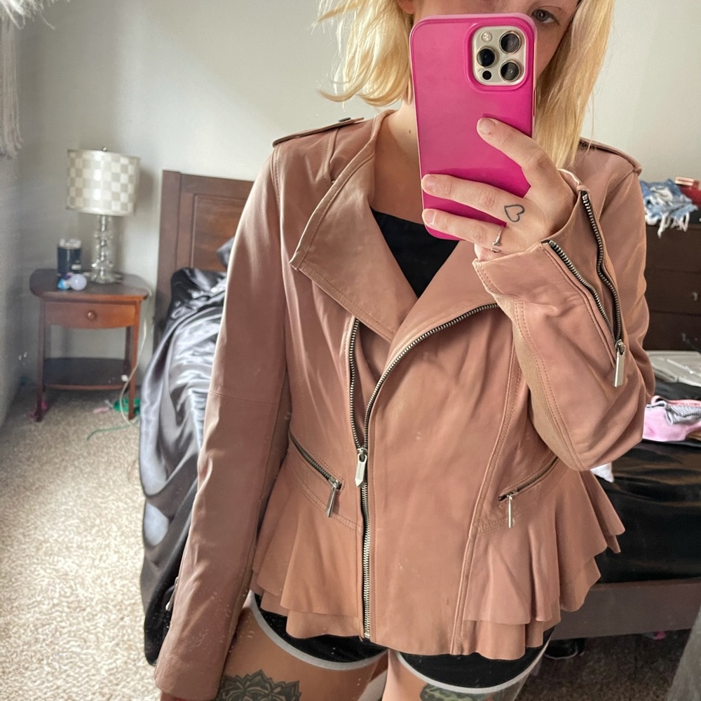 BCBG leather jacket - Picture 10 of 16
